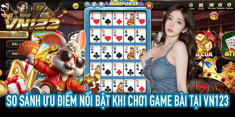 Các game bài bàn phổ biến như Blackjack và Roulette